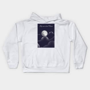 Fly me to the Moon Kids Hoodie